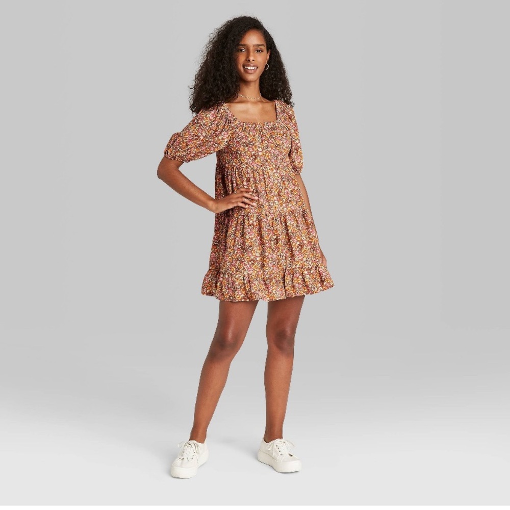 Off the shoulder loose fitted dress